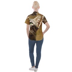 Women s Short Sleeve Pocket Shirt 