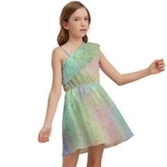 Kids  One Shoulder Party Dress 
