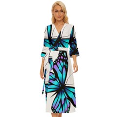 Midsummer Wrap Dress 