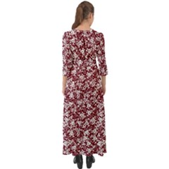 Button Up Boho Maxi Dress 