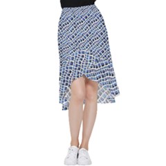 Frill Hi Low Chiffon Skirt 