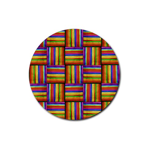 E 7 Rubber Coaster (Round)  from Front