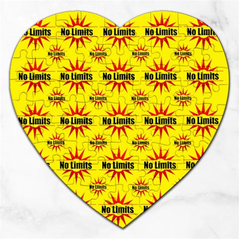 No Limits Jigsaw Puzzle (Heart) from Front