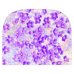 Purple Spring Flowers Makeup Case (Small) from Front